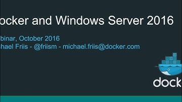Docker for Windows Server 2016