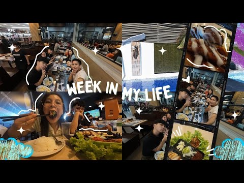 Weekly Vlog | Mukbang Bossam , Bibimbap , Kimbap, Mango Ice cream ~ Life outside work ~ work & vacay