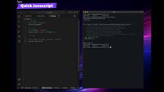 Quick javascript a small demo video trial #javascript #javascripttutorial #webdevelopment