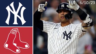 New York Yankees vs Boston Red Sox | Game Highlights | 6\/10\/23