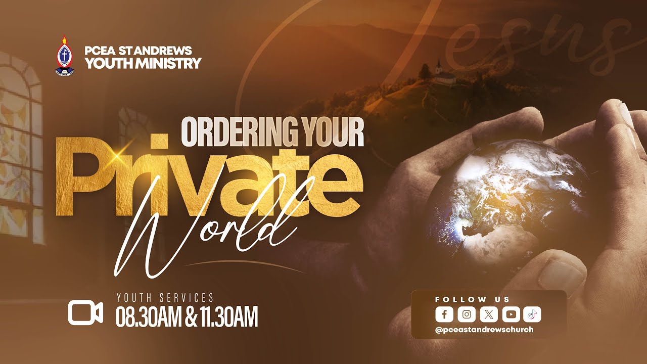 Watch 08.30AM | Ordering Your Private World | Mr. Daniel Njumbi