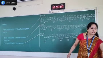 18CSL48 Program 10 Interface and Control a DC Motor, Microcontroller and Embedded Systems Laboratory