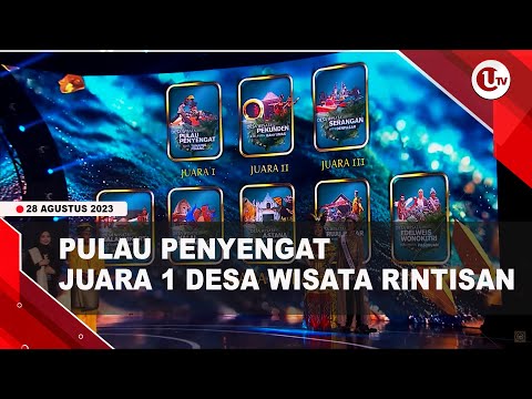 PULAU PENYENGAT RAIH JUARA I DESA WISATA RINTISAN TAHUN 2023 | U-NEWS