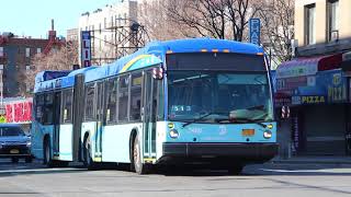 2018 Novabus LFSA #5480 on the Bx41 Select Bus Service at Webster Avenue and Fordham Road