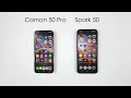Tecno Spark 50 vs Tecno Camon 50 Pro - Speed Test