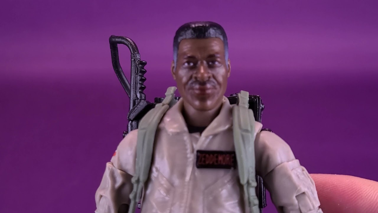 Hasbro Ghostbusters Plasma Series Winston Zeddmore Figure Review