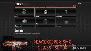 Best Of Blackops 2: Peacekeeper DLC Class Setup