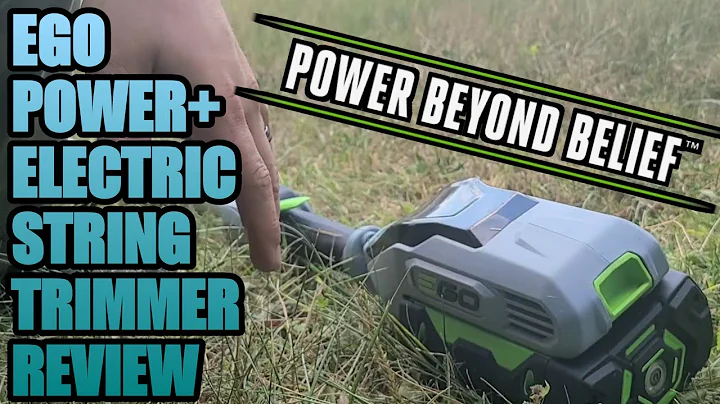 EGO POWER+ 56V ELECTRIC STRING TRIMMER REVIEW | WEED EATER