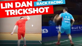 Badminton LIN DAN trickshot - Back facing shot screenshot 4