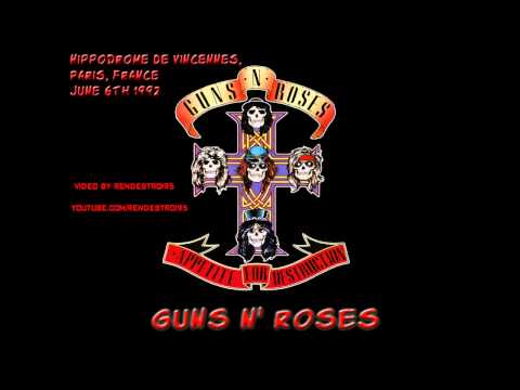 Guns N' Roses - Intro Its So Easy -- Paris 92 Hq Bootleg