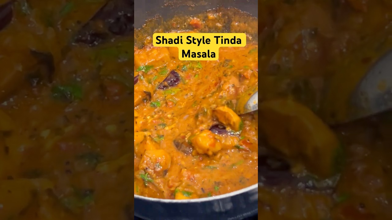 Shadi Style Tinda Masala Recipe 