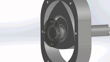 SolidWorks Project - Wankel Engine (ENMF 503, 2013)