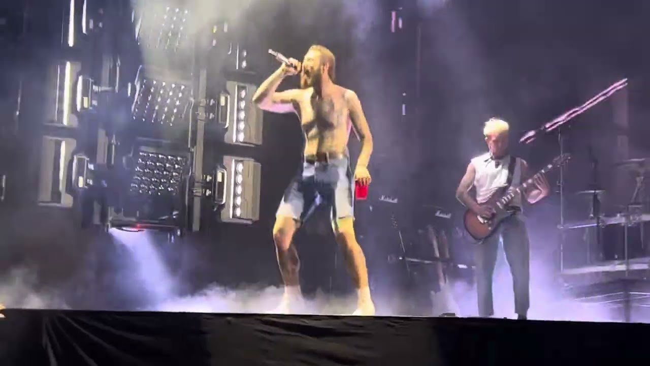Congratulations - Post Malone 7/8/23 Noblesville, IN