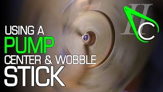 Using A Pump Center & Wobble Stick To Center A Watch Main Plate #watchmaking