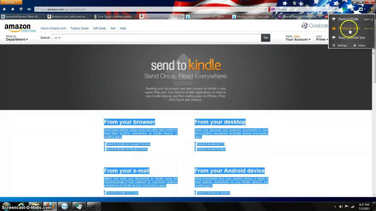 send to kindle app for pc download send to kindle app for pc download