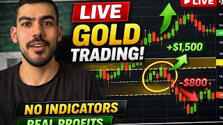 LIVE Gold Trading (XAUUSD) | Price Action Strategy | Real Trades