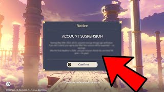 Genshin Impact will DELETE your ACCOUNT If you don't do This Earlier...