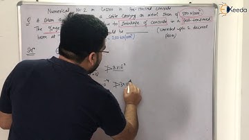 Numerical number 2 on losses in prestressed concrete | Concrete Structures - GATE