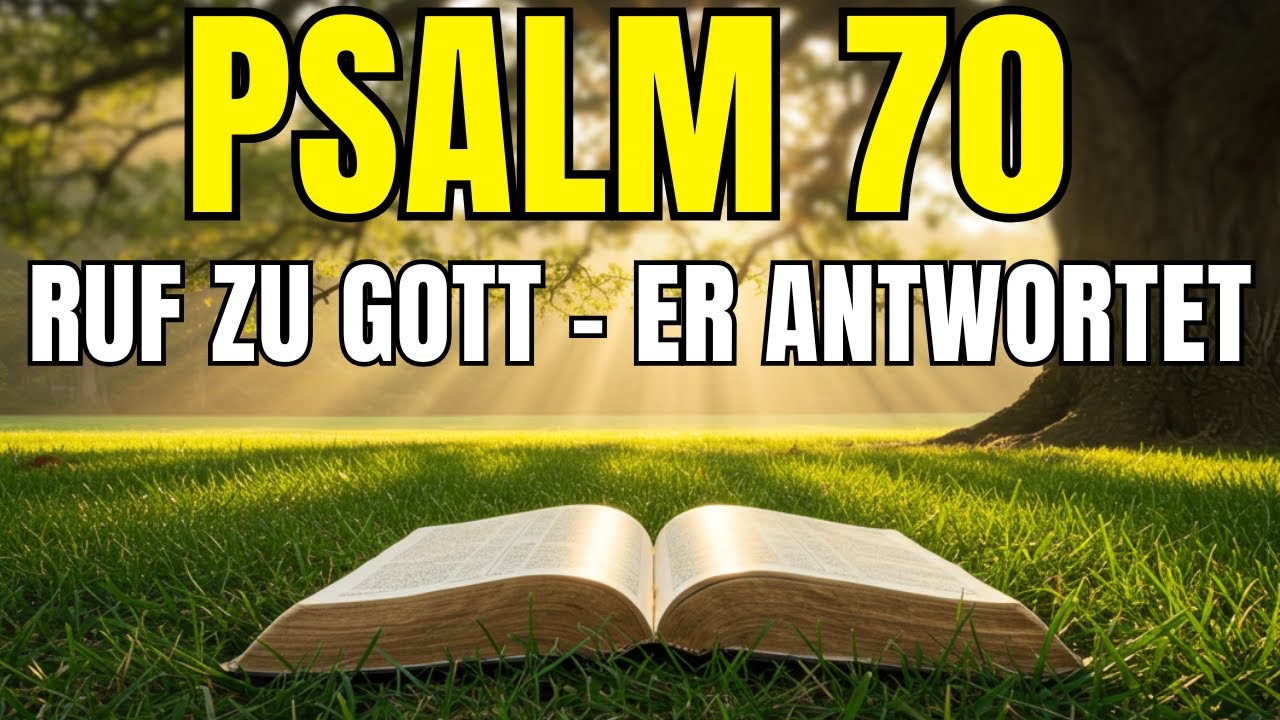 Kraftvolles Gebet mit PSALM 70 – Rufe zu Gott, und die Himmel werden sich bewegen!