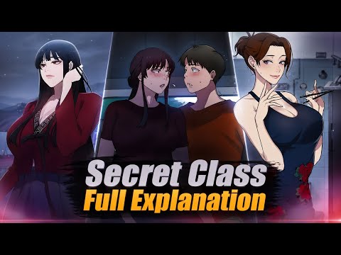 Secret class manhwa full explanation in hindi 😯 orphan boy revenge story!!