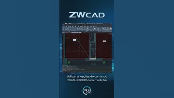 #Shorts Utilizar as opções do comando MEASUREGEOM em medições no ZWCAD