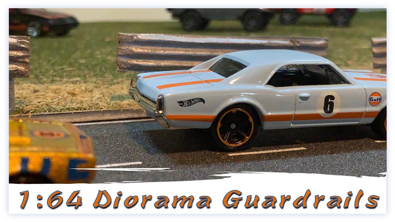 Easy 1/64 Scale Guardrails - Street Diorama