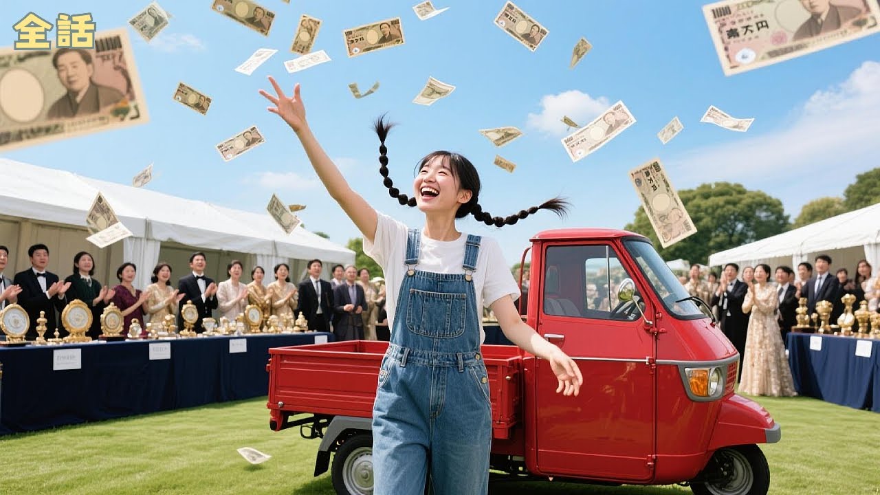 オークションでは、三輪車に乗ったこの貧しい女性が宝を買えるとは誰も信じなかった！次の瞬間、彼女は車から10億ドルの現金を取り出した！会場中に衝撃が走った！