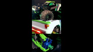 🧰🔧 Full Custom Traxxas MAXX V2 Build #Shorts