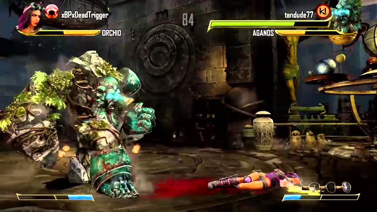 Killer Instinct - Orchid vs. Arganos (That comeback though!)