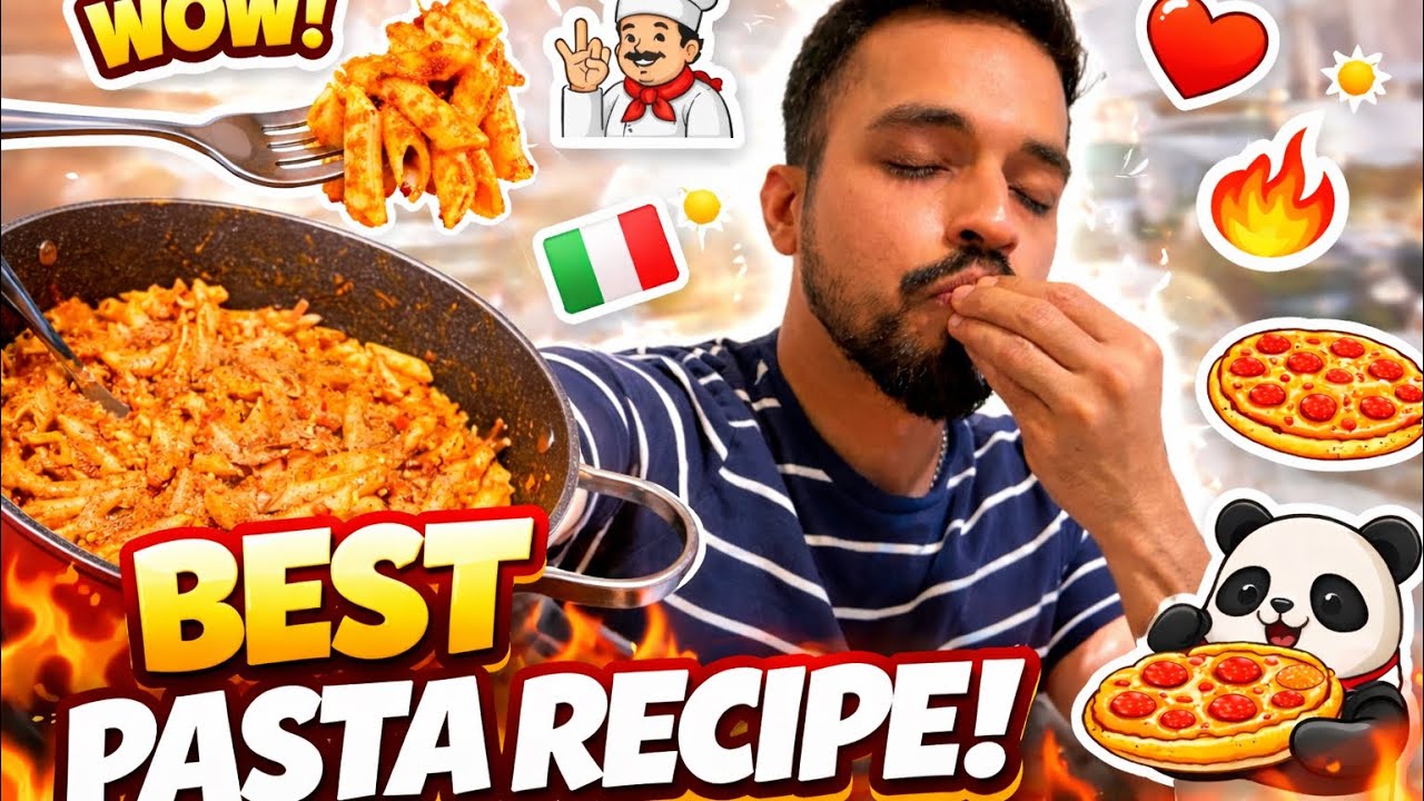 INDIAN STYLE PASTA 🍝 kya zabardast pasta bna tha yrr.!! 🥂😉