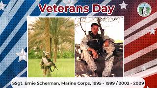 Veterans Day Salute - SSgt Ernie Scherman, Jackson County Sheriff's Office