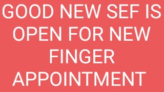 Portugal Immigration SEF open for New Finger Appointment