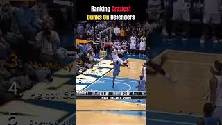 Top 6 CRAZIEST DUNKS ON DEFENDERS 🏀💥