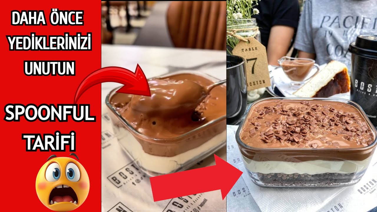Spoonful Tarifi – En Kolay ve En Lezzetli Tatlı ! – TikTok'un Yeni Gözdesi