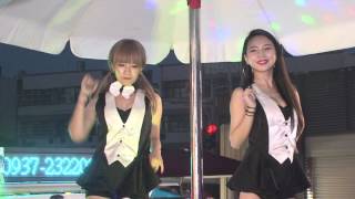 Baby Q 婉青 牛奶 悍馬車熱舞 2017 0530 鹿港九重天南天古佛繞境