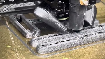 Vzbot 235 printing PA-cf with a faster profile