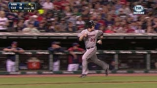MIN@CLE: Doumit slaps run-scoring single in seventh