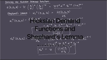 Hicksian Demand Functions and Shephard