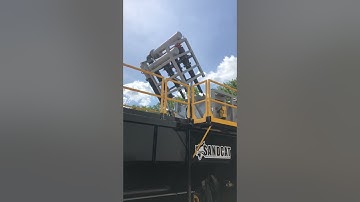 Sandcat New Hydraulic lift for Hydrocylcone rack