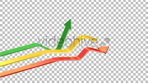 Growing Arrows - motion graphics video