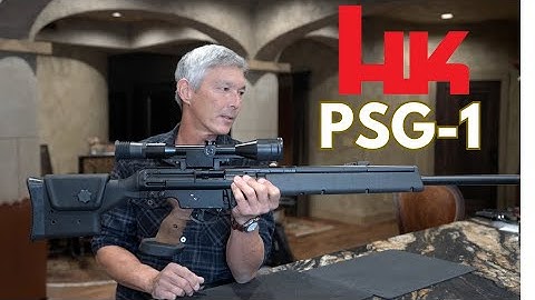 H&K PSG-1.  The grail of semi-automatic sniper rifles.
