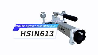 HSIN613 Portable Pneumatic Pressure Pump 1/2G connector