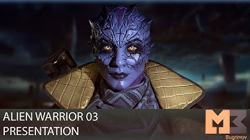 Alien Warrior 03 Presentation