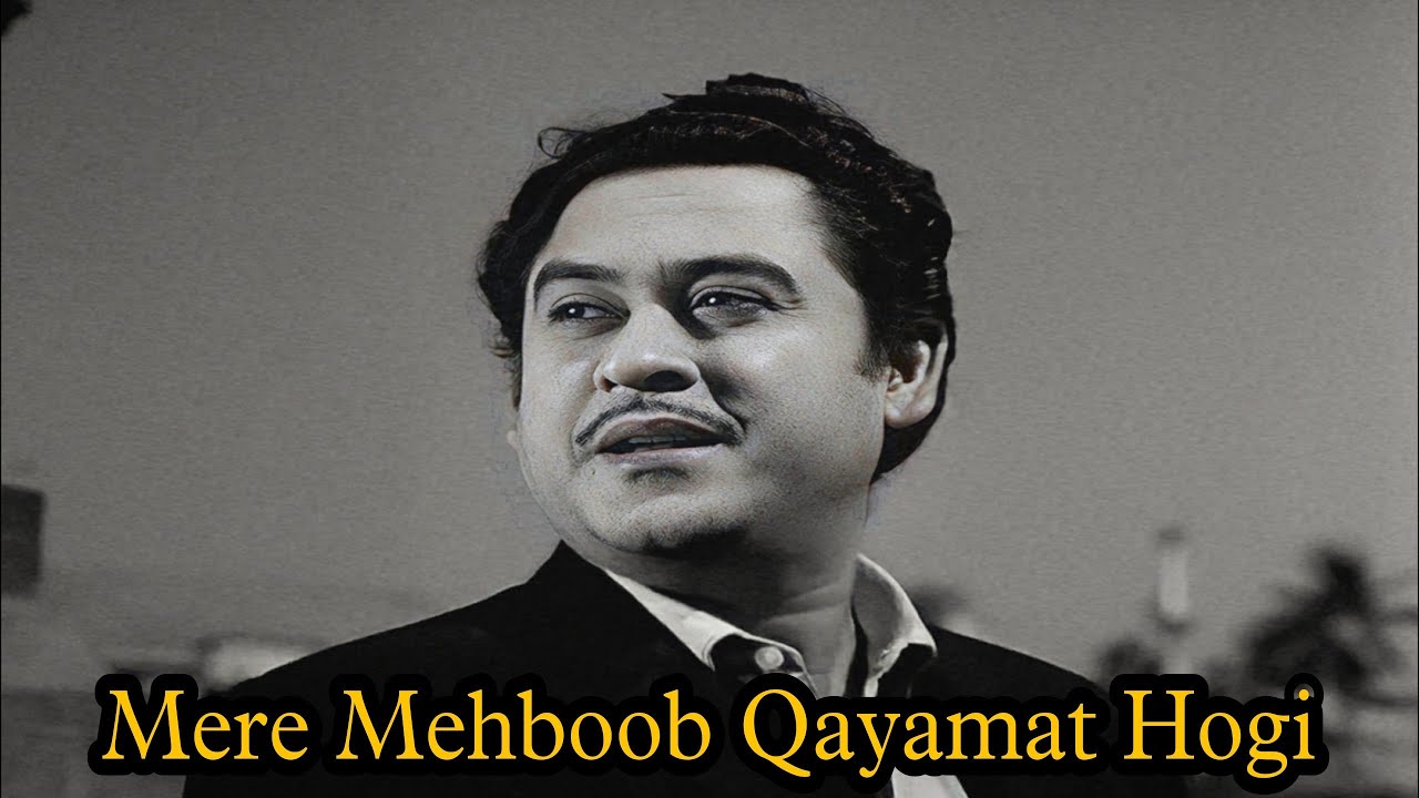 Mere Mehboob Qayamat Hogi 4K Video Mr. X In Bombay Kishore Kumar