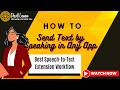 How to Send Text by Speaking in Any App | Best Speech-to-Text Extension Workflow