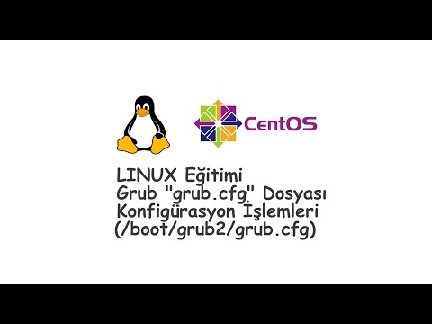 Video: Linux'ta grub conf nedir?