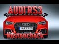 Audi RS3 (2018) Unterhaltskosten