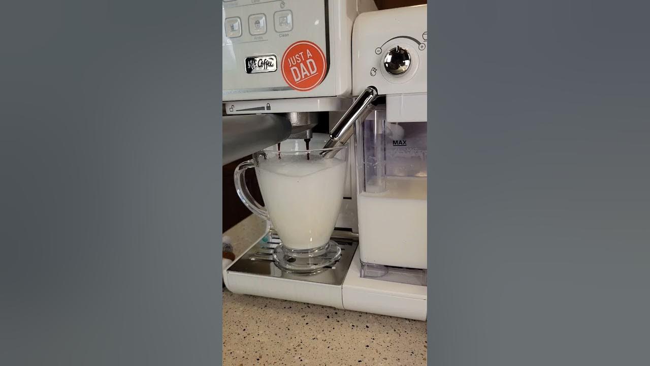 Mr Coffee One Touch Coffeehouse Espresso & Cappuccino Maker YouTube