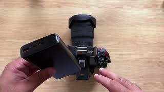 Canon EOS R5C Battery Hack || R5C handheld rig || External battery for R5C screenshot 4