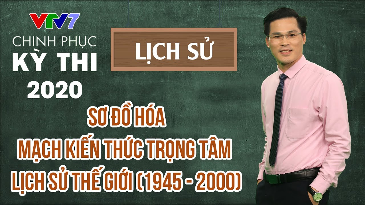 Sơ đồ hóa mạch kiến thức trọng tâm - Lịch sử thế giới (1945 - 2000) | CPKTQG 2020 | Lịch sử - Số 1